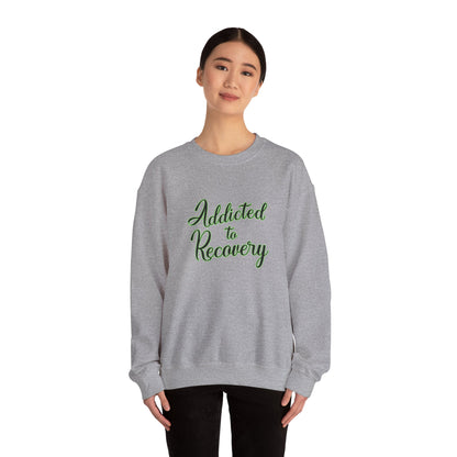 Addicted to Recovery Unisex Heavy Blend™ Crewneck Sweatshirt