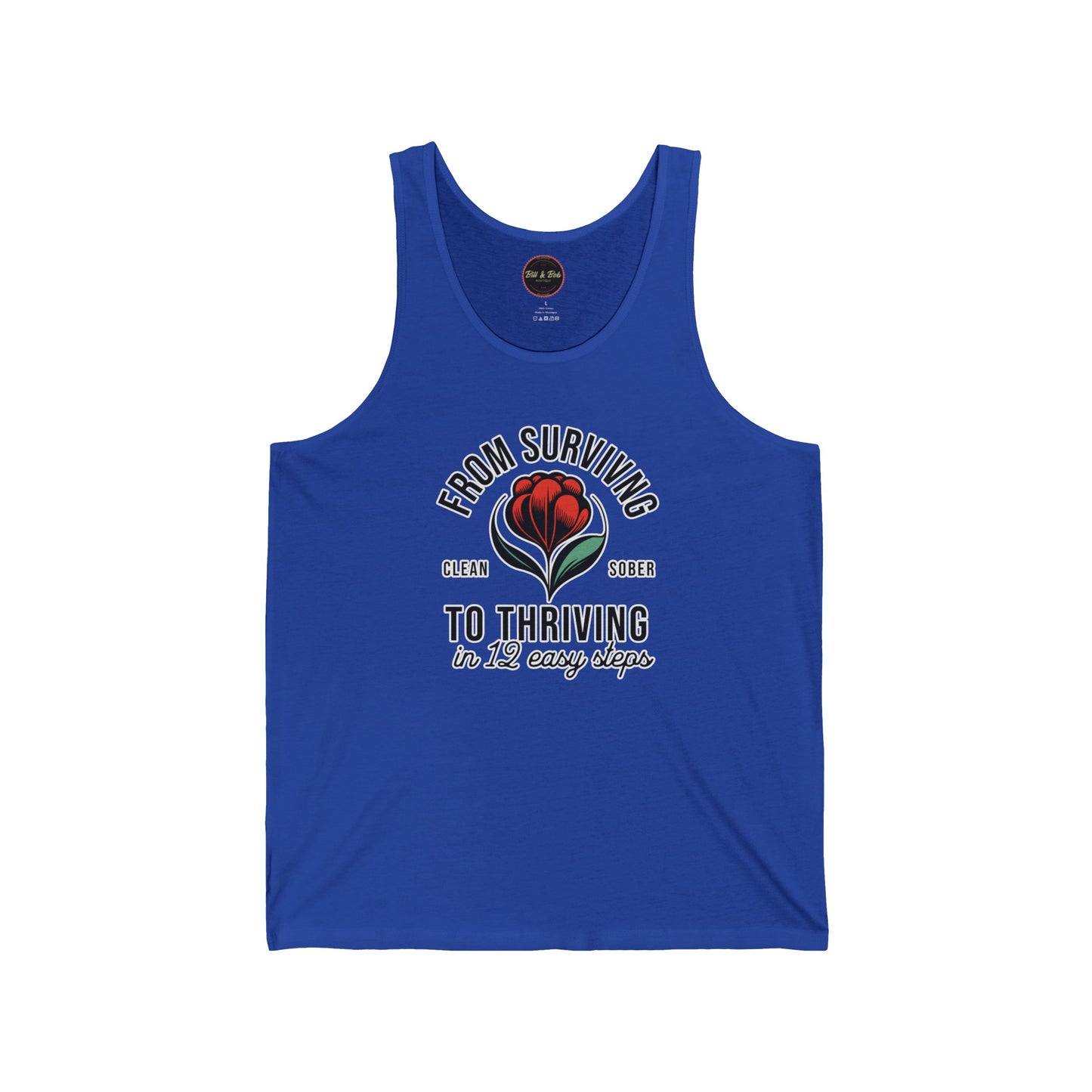 Surviving to Thriving Unisex Jersey Tank