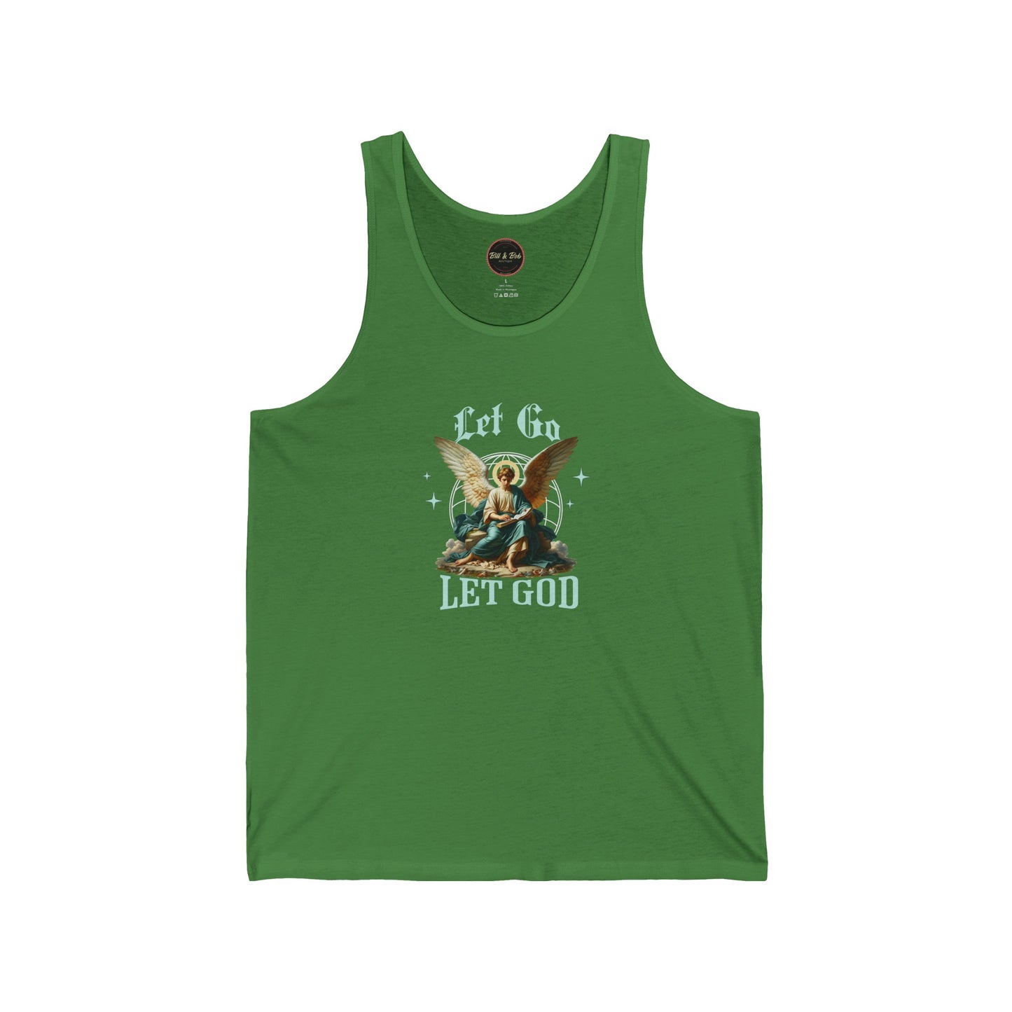 Let Go Let God Unisex Jersey Tank