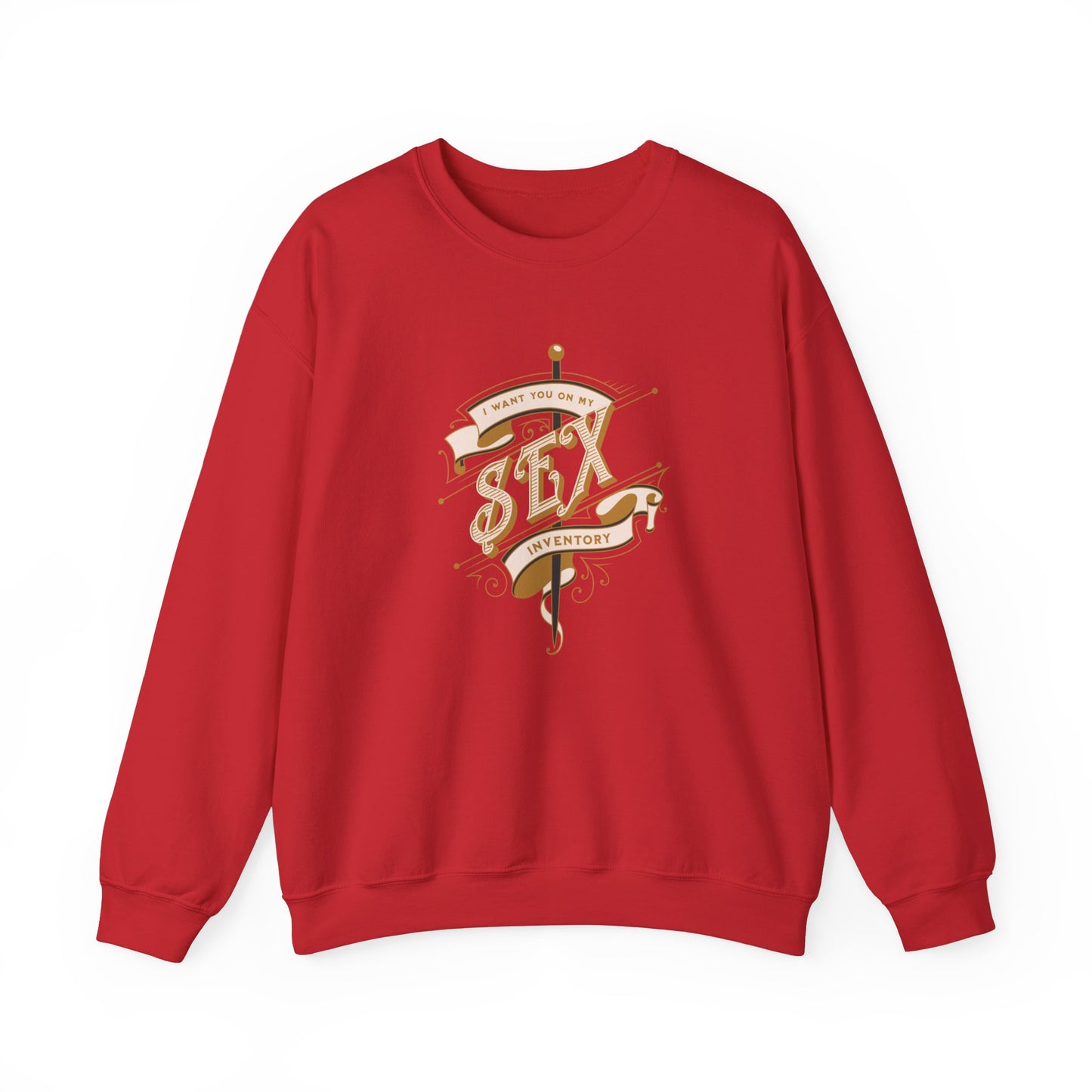 Sex Inventory Unisex Heavy Blend™ Crewneck Sweatshirt