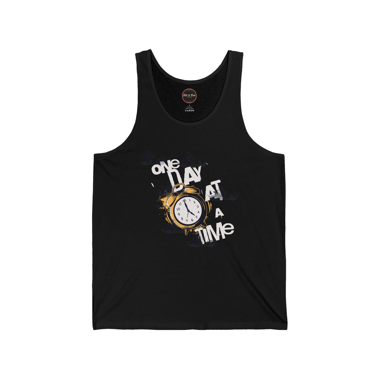 One Day at a Time Unisex Jersey Tank