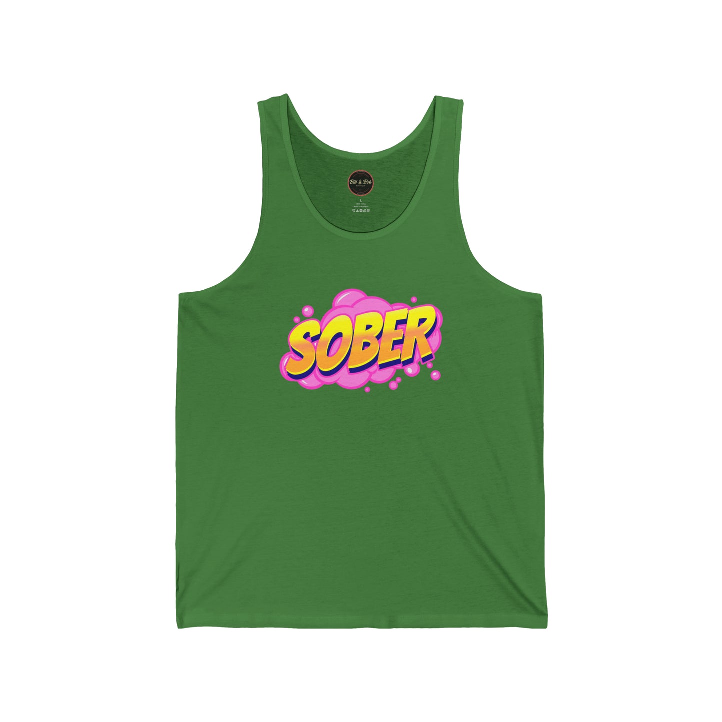 Sober Unisex Jersey Tank