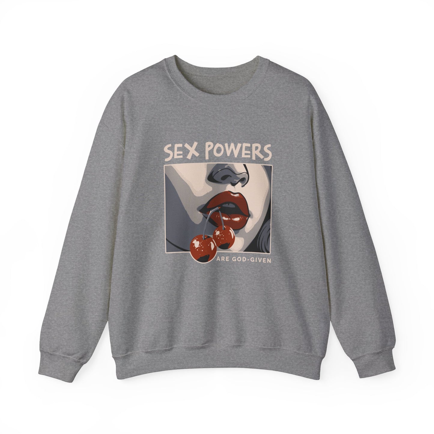 Sex Powers are God-Given  Heavy Blend™ Crewneck Sweatshirt