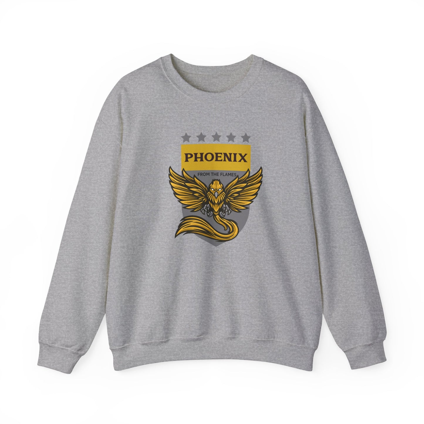 Phoenix from the Flames Unisex Heavy Blend™ Crewneck Sweatshirt