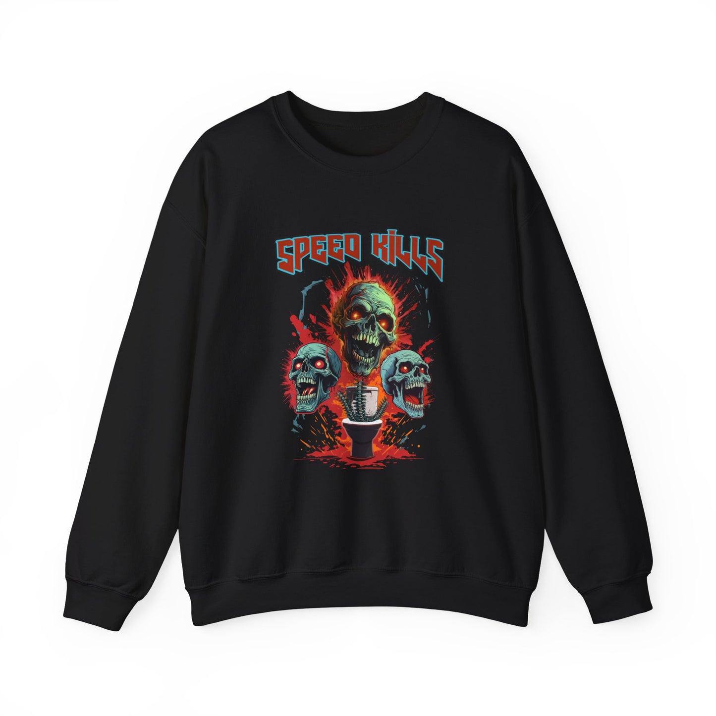 Speed Kills Unisex Heavy Blend™ Crewneck Sweatshirt