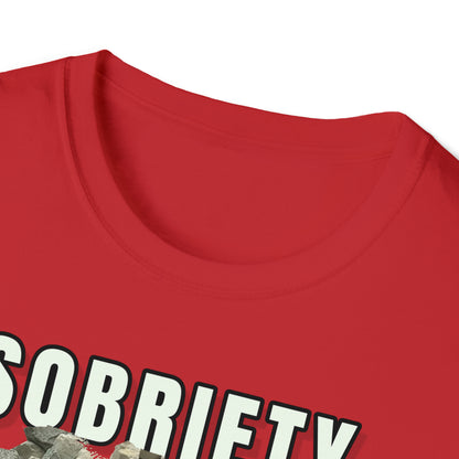 Sobriety Rocks Unisex Softstyle T-Shirt