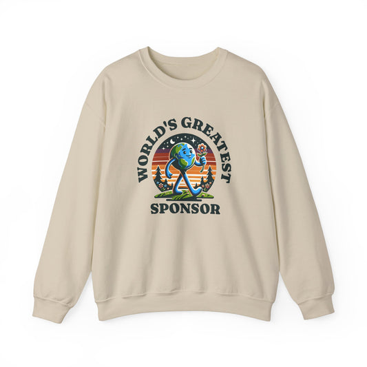 World's Greatest Sponsor Unisex Heavy Blend™ Crewneck Sweatshirt