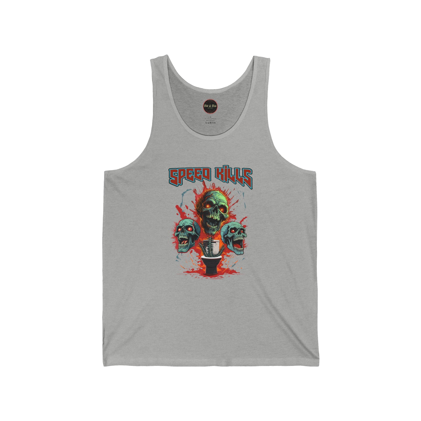 Speed Kills Unisex Jersey Tank