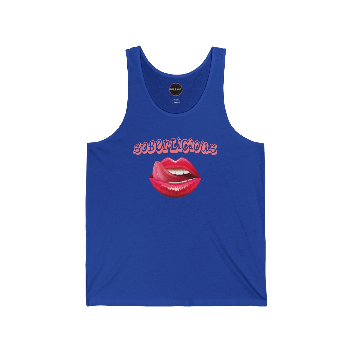 Soberlicious Unisex Jersey Tank