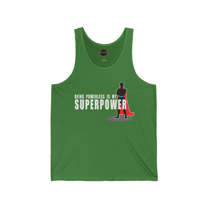 Powerlessness Unisex Jersey Tank