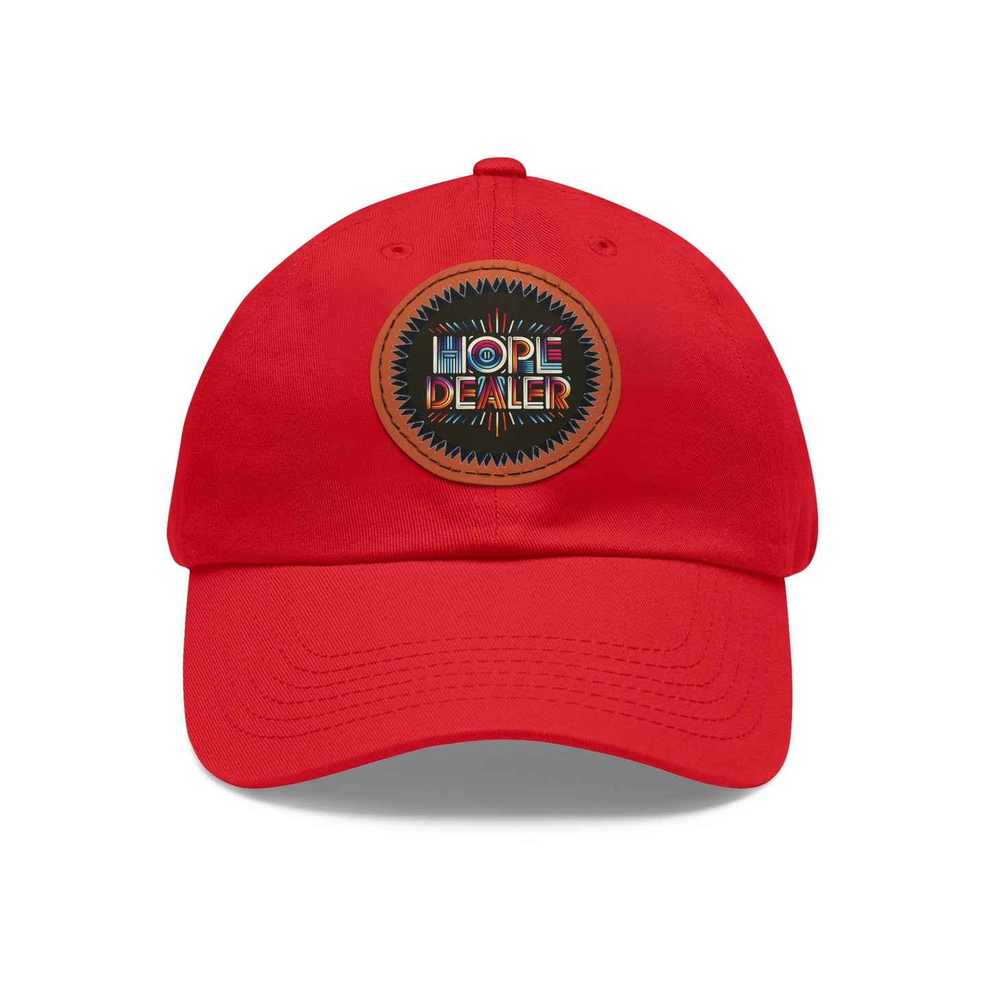 Hope Dealer Baseball Cap  Leather Patch (Round)