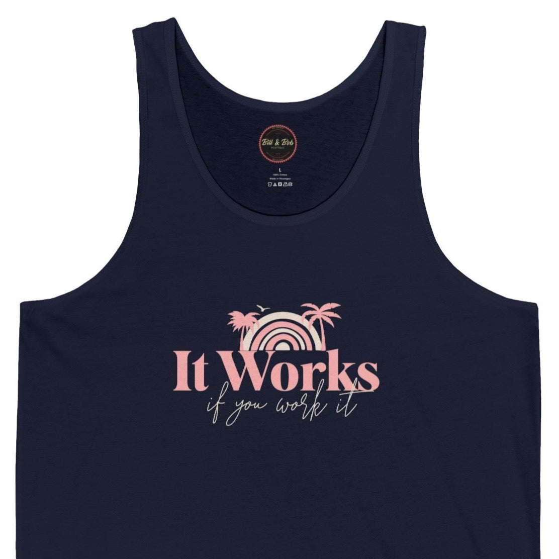 It Works Unisex Jersey Tank