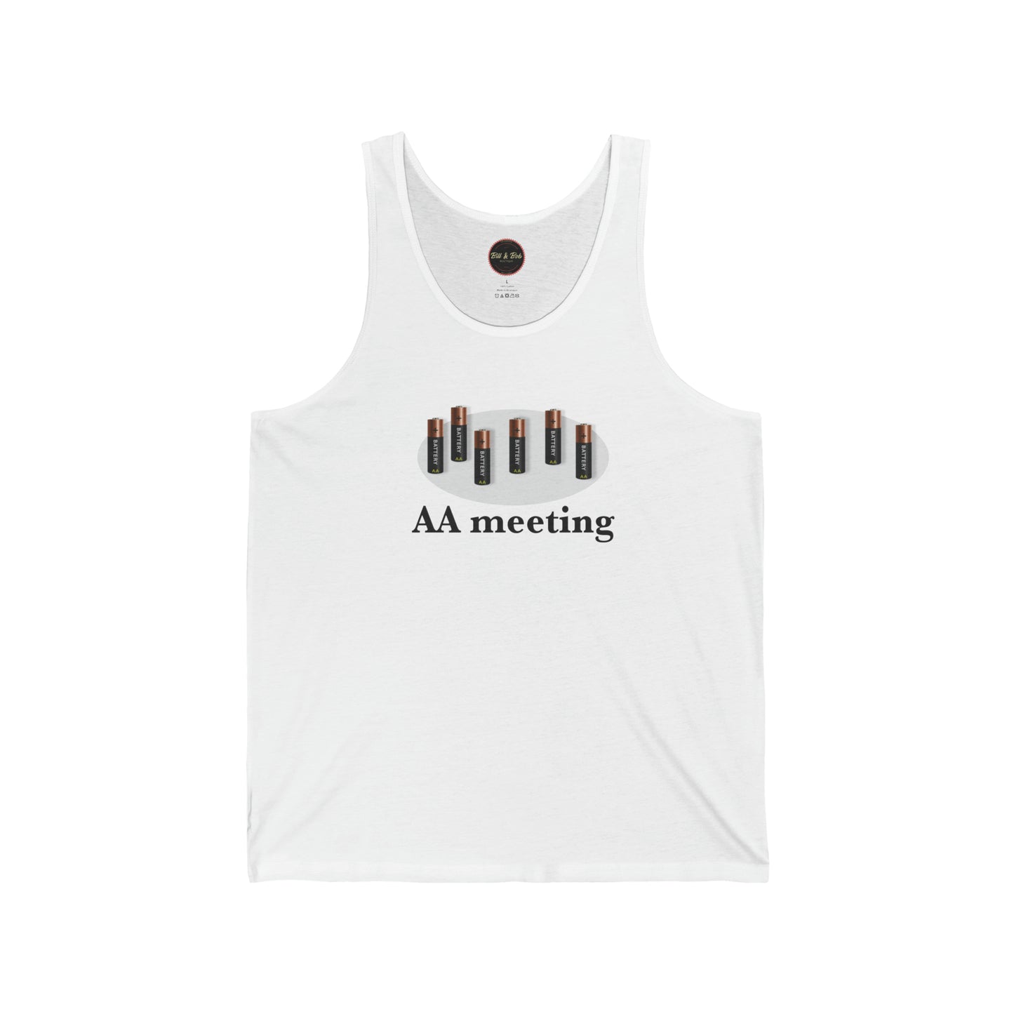 aa meeting Unisex Jersey Tank