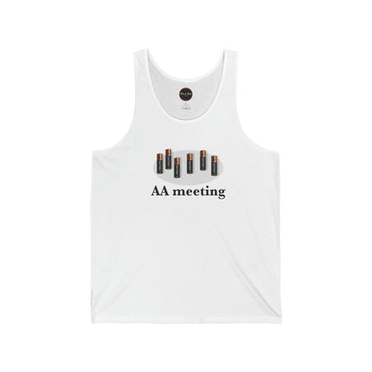 aa meeting Unisex Jersey Tank