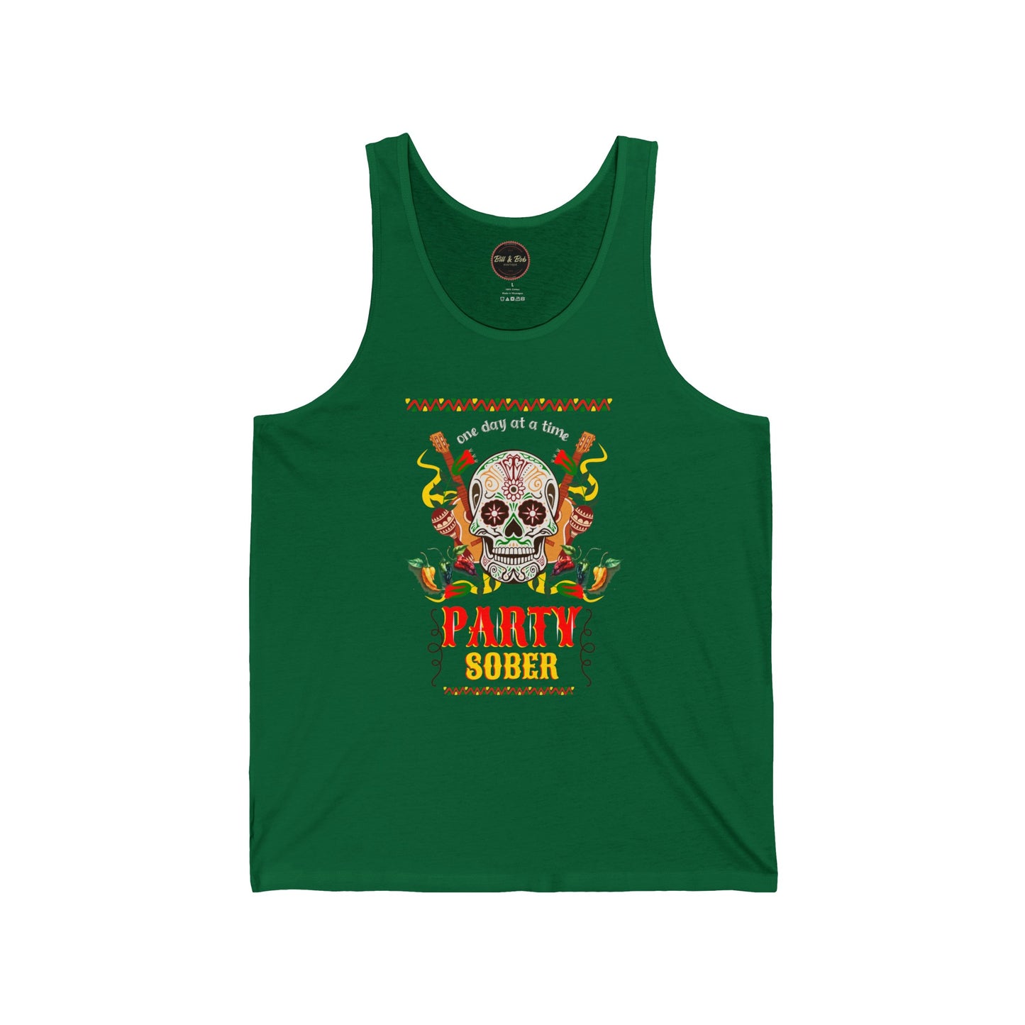 Party Sober Unisex Jersey Tank