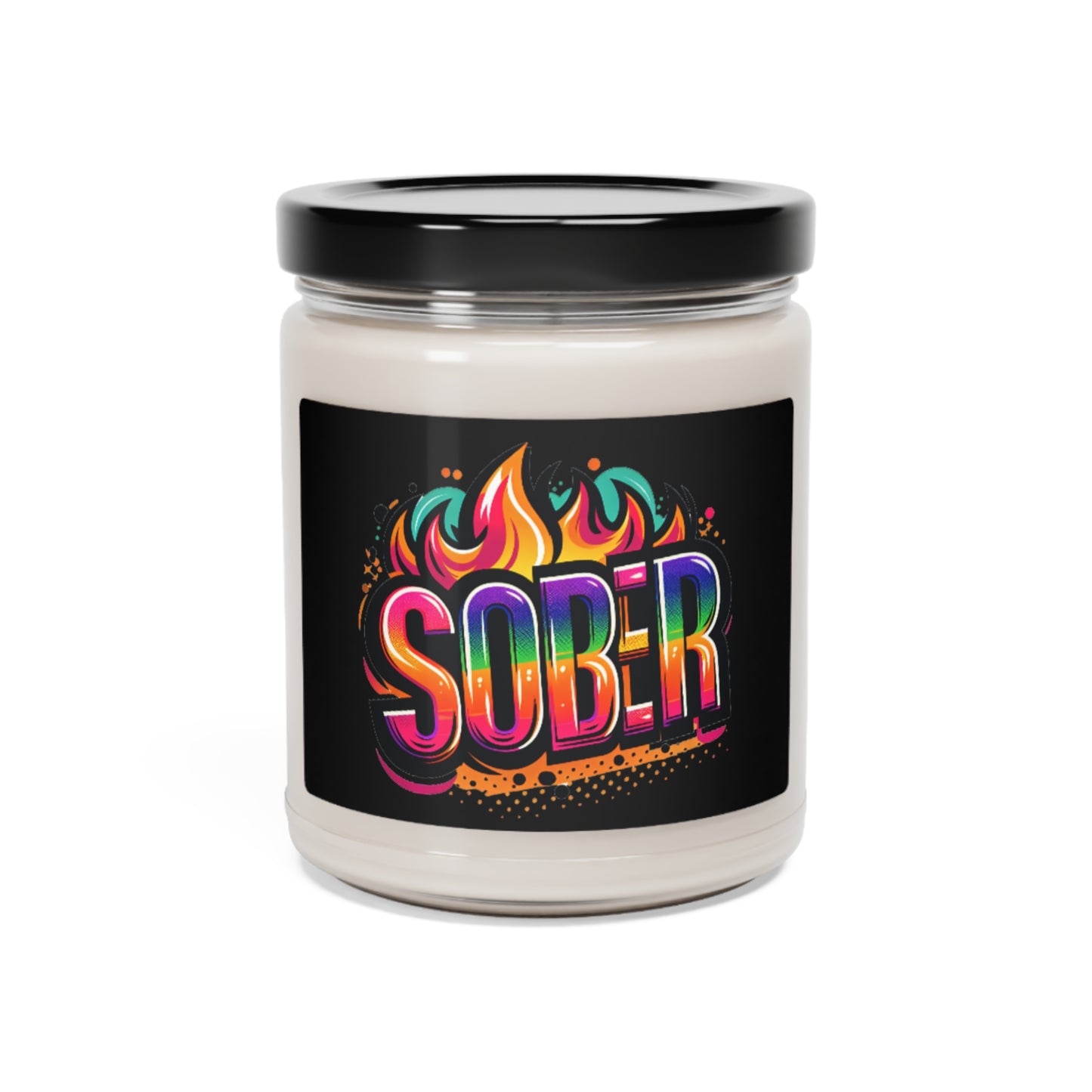 Sober Flames Scented Soy Candle, 9oz , 10 available scents