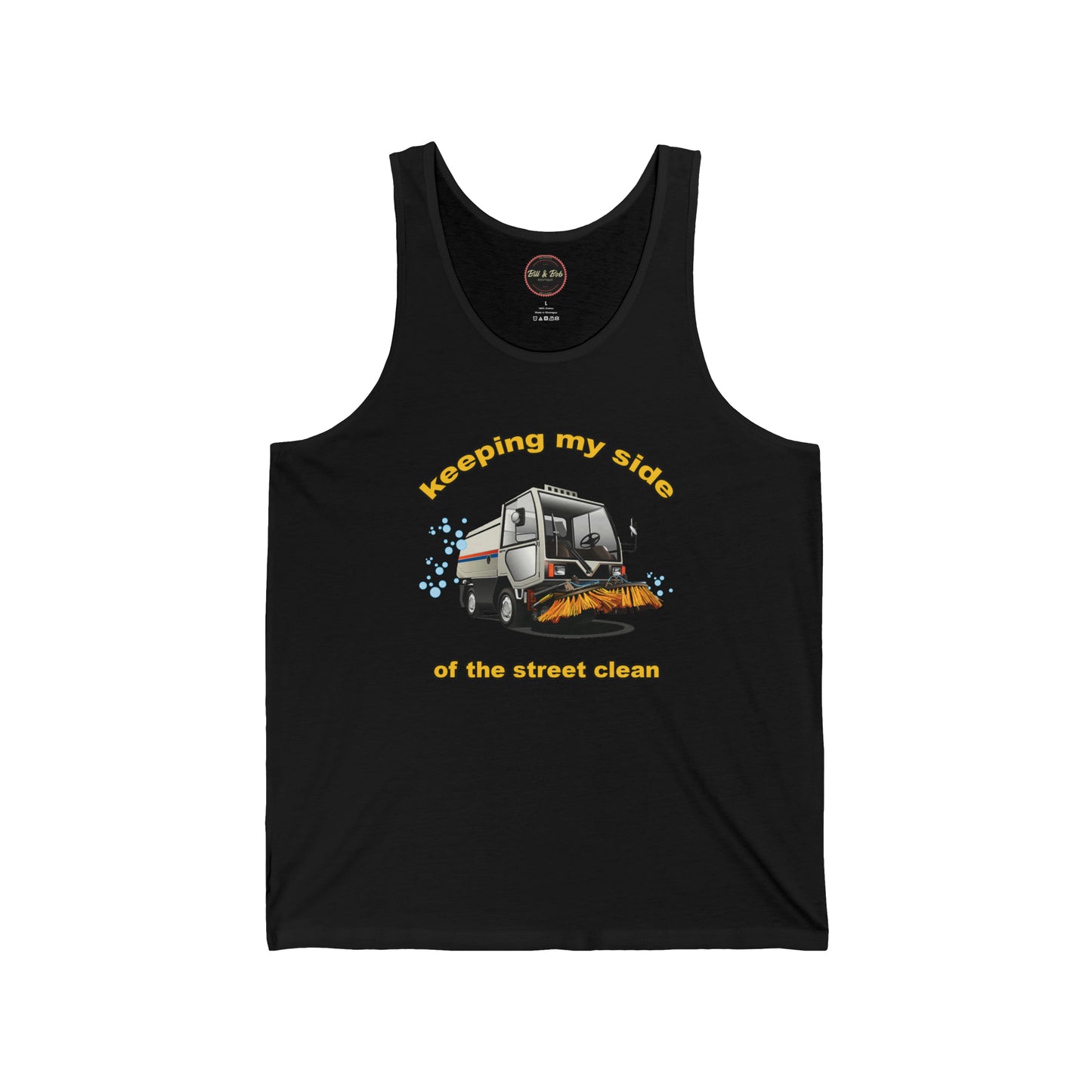 Street Clean Unisex Jersey Tank