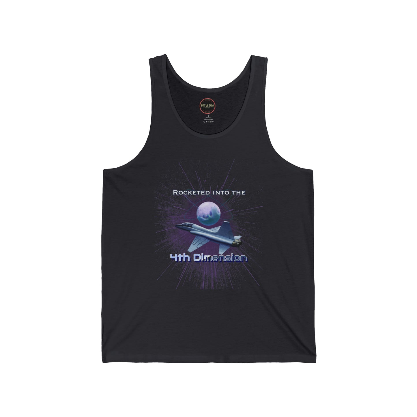 4th Dimension Unisex Jersey Tank