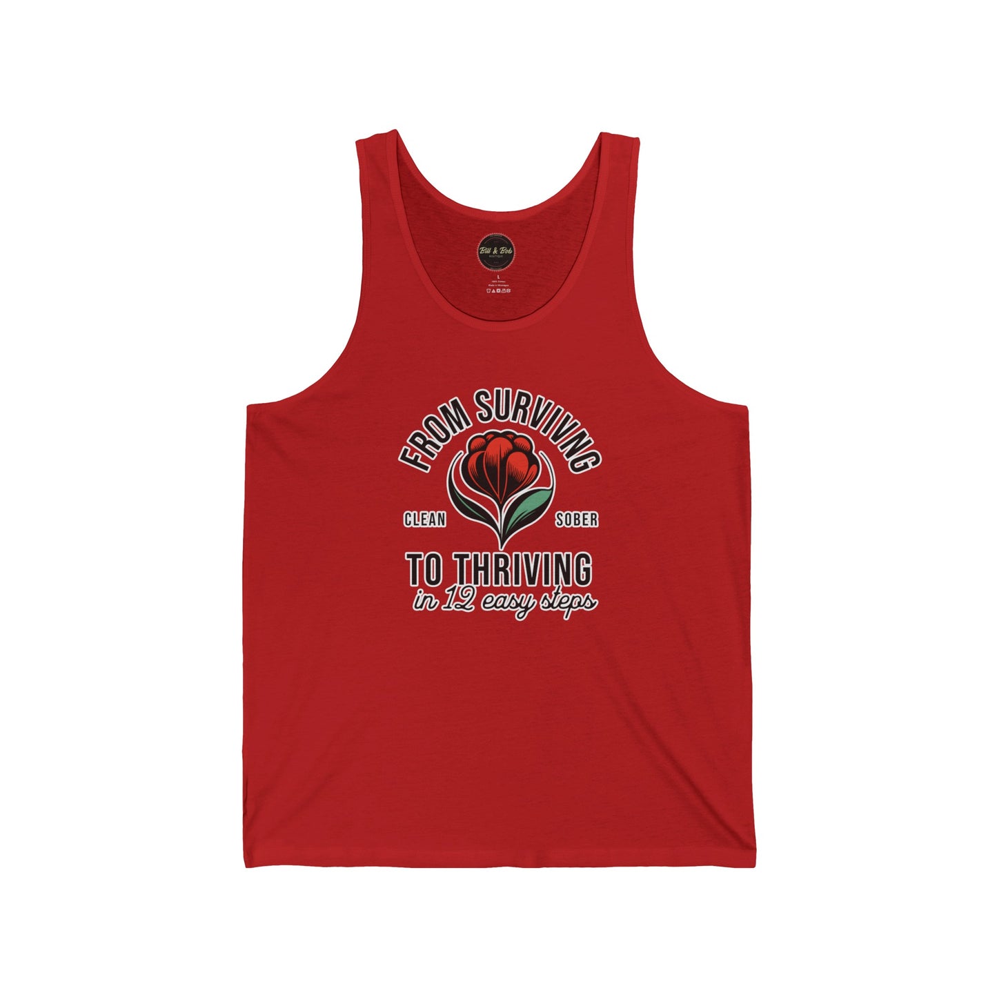 Surviving to Thriving Unisex Jersey Tank