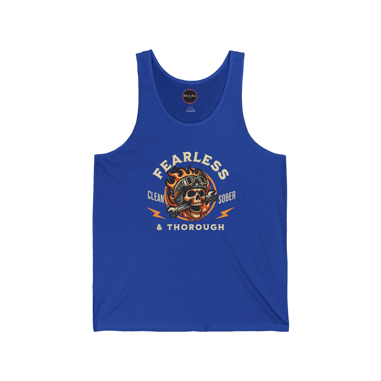 Fearless and Thorough Unisex Jersey Tank