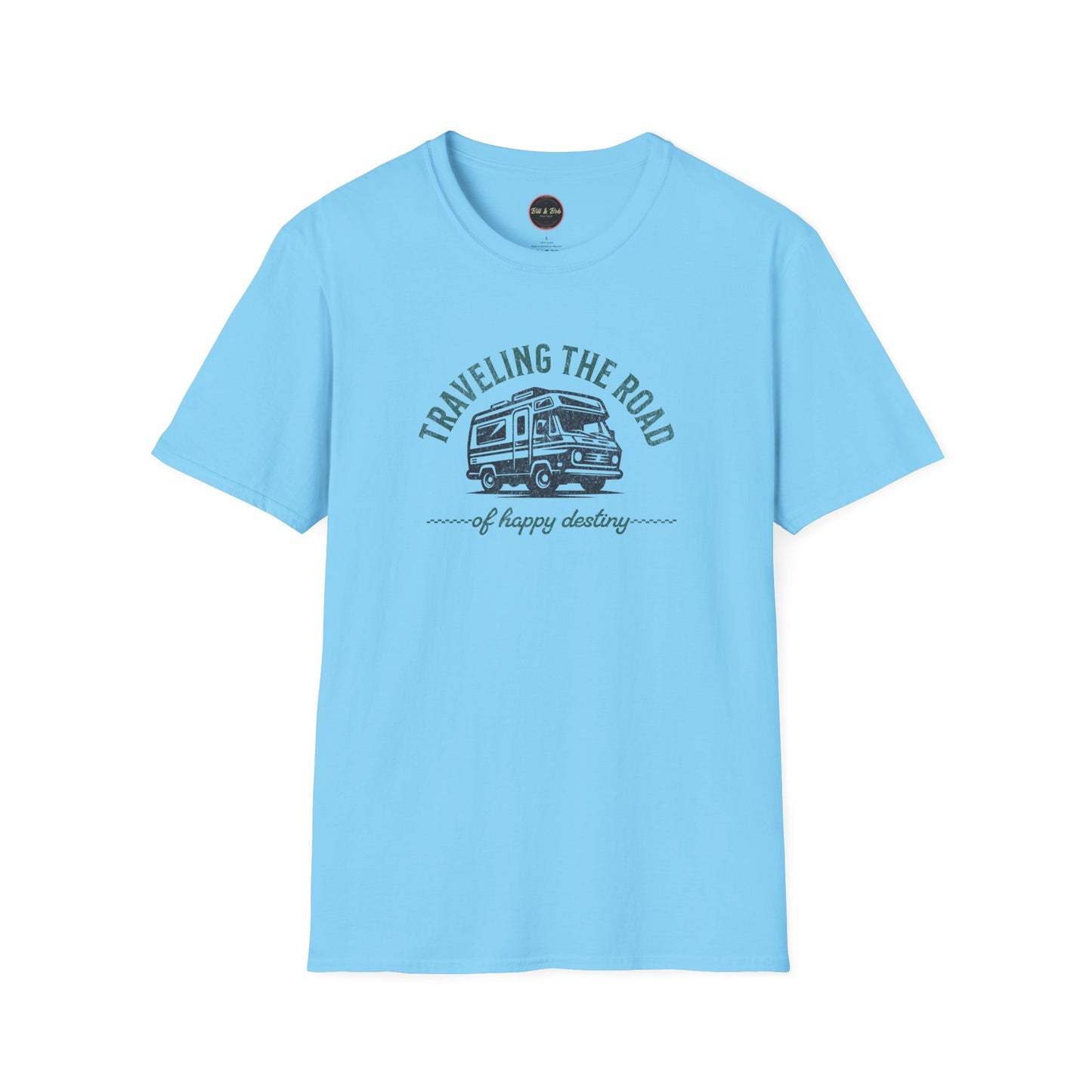 Road of Happy Destiny Unisex Softstyle T-Shirt