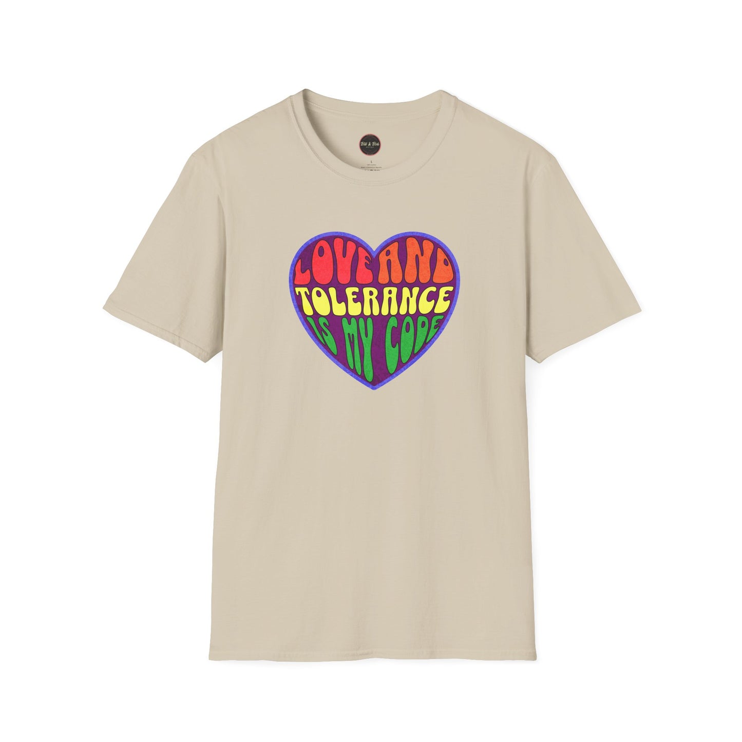 Love and Tolerance Unisex Softstyle T-Shirt