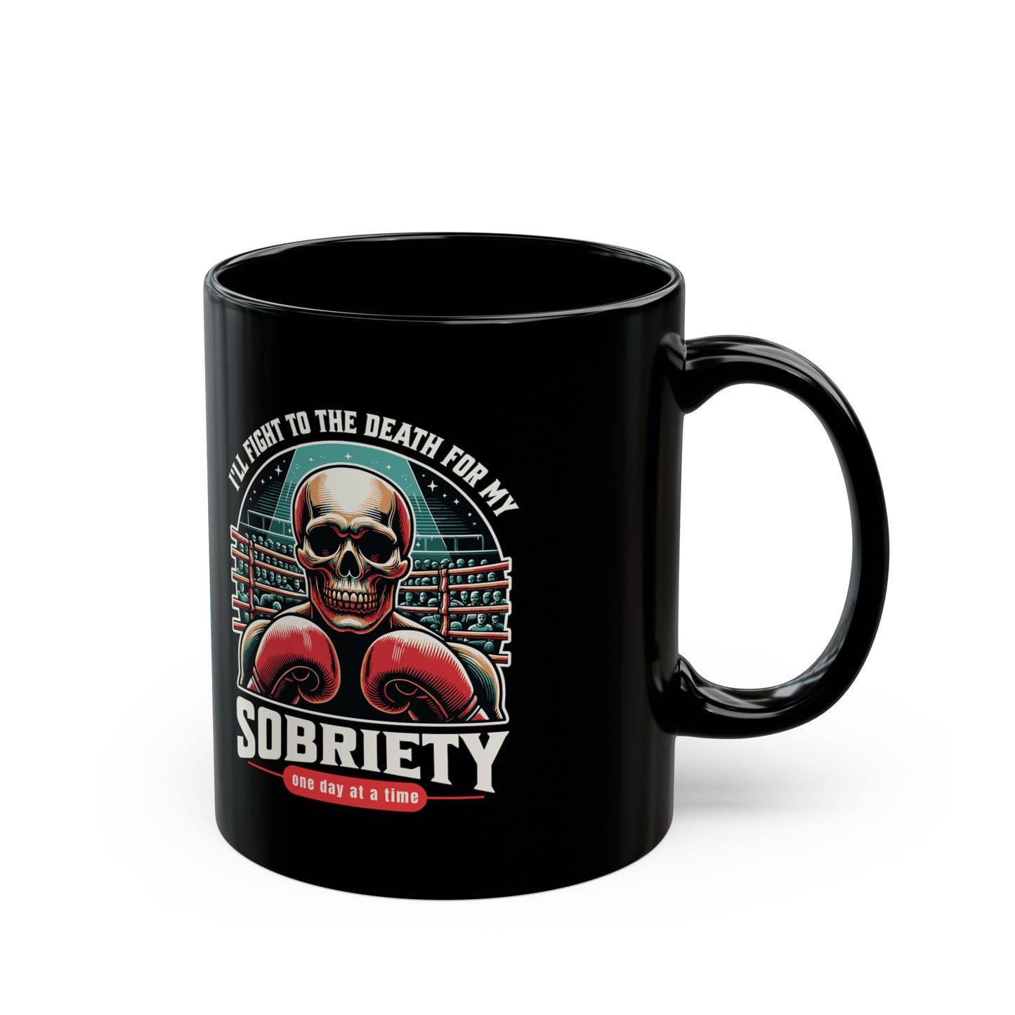 Fight to the Death Black Mug (11oz, 15oz)