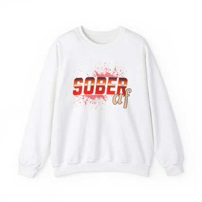 Sober AF Unisex Heavy Blend™ Crewneck Sweatshirt