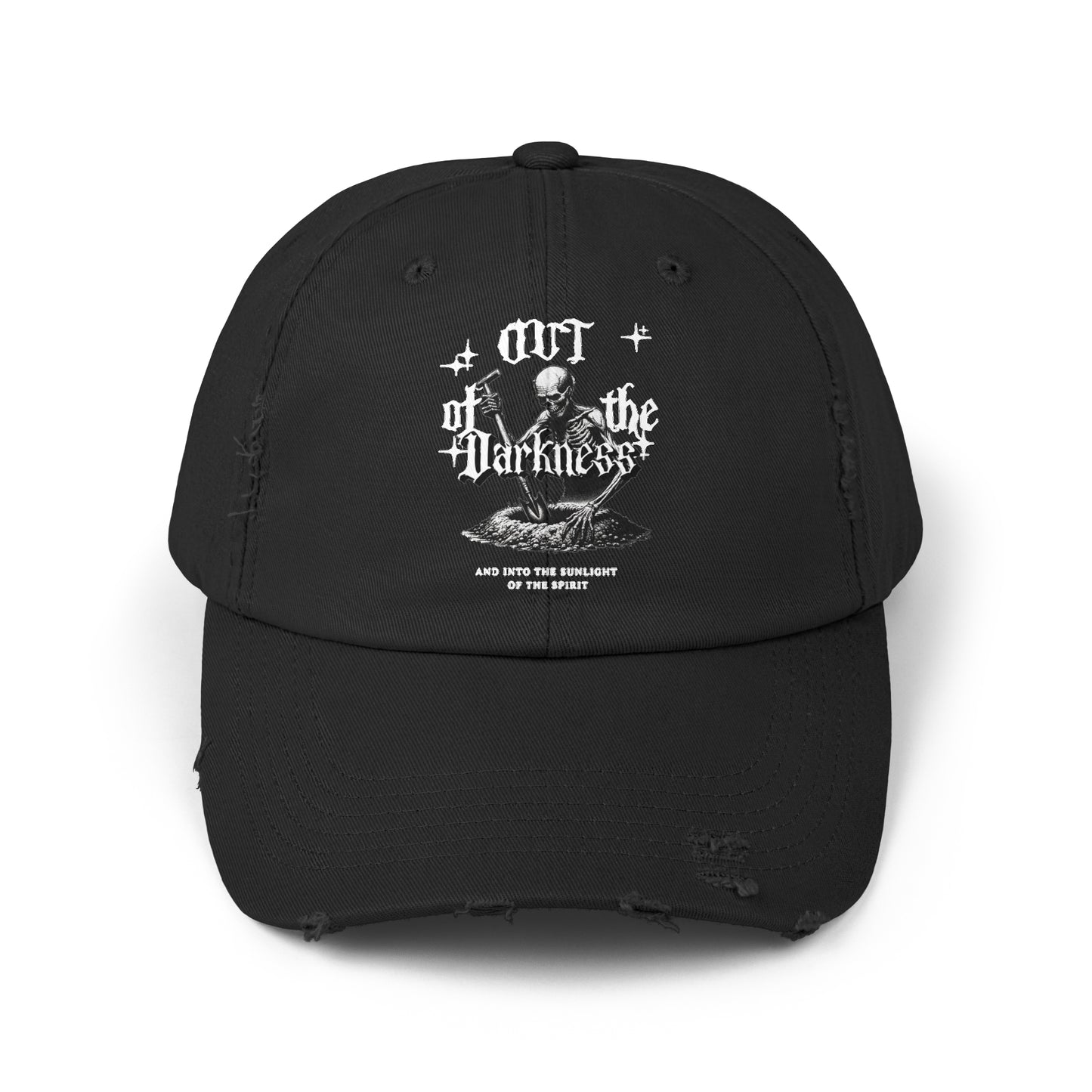 Out of the Darkness Unisex Distressed Cap
