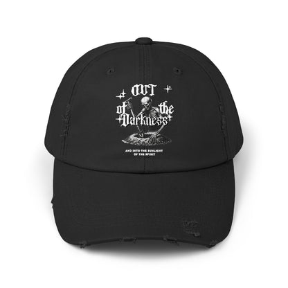 Out of the Darkness Unisex Distressed Cap