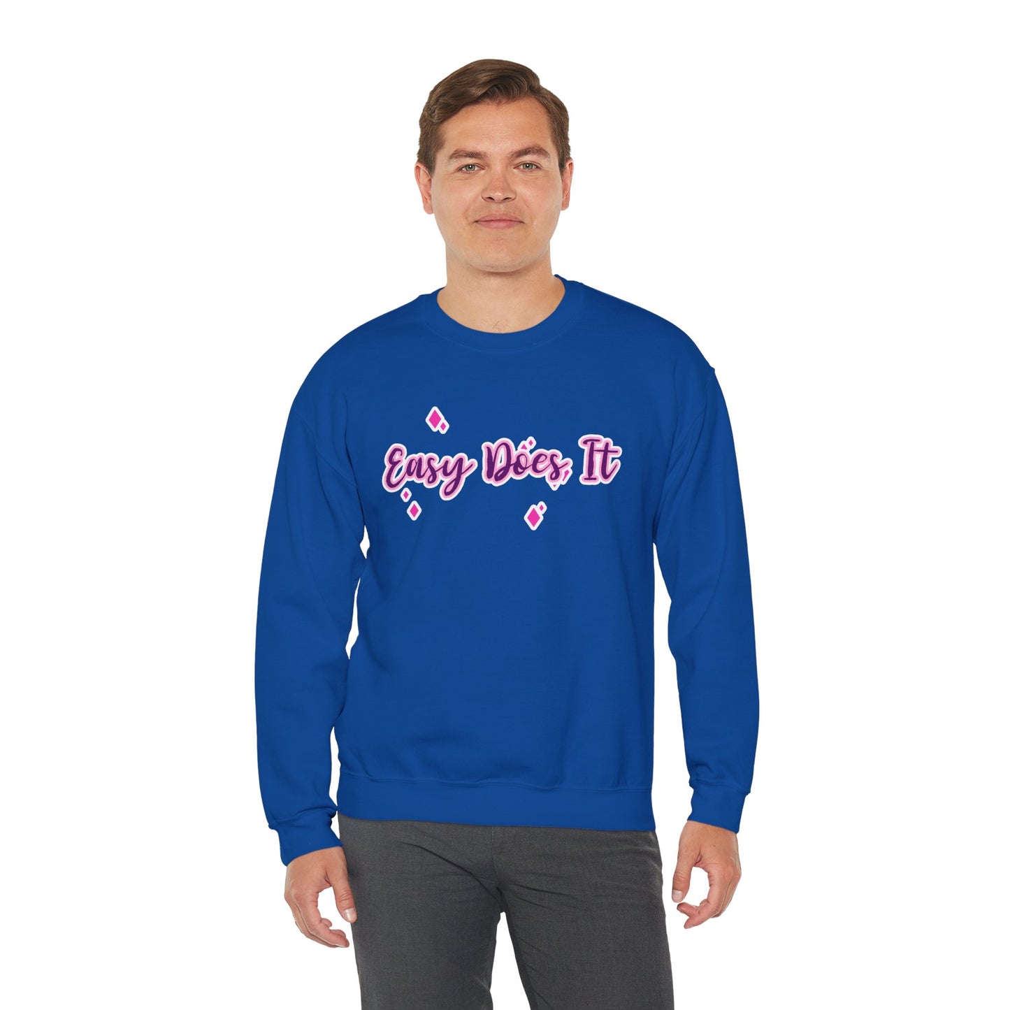 Easy Does It Unisex Heavy Blend™ Crewneck Sweatshirt