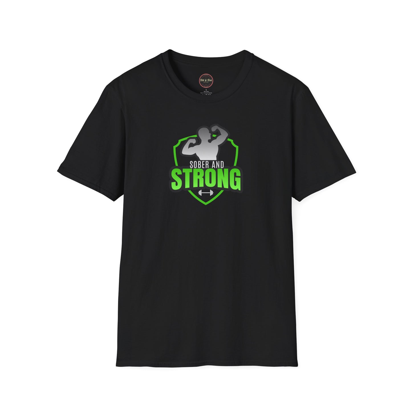 Sober and Strong Unisex Softstyle T-Shirt