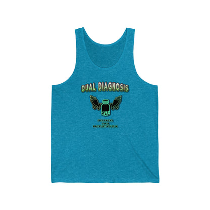 Dual Diagnosis Unisex Jersey Tank