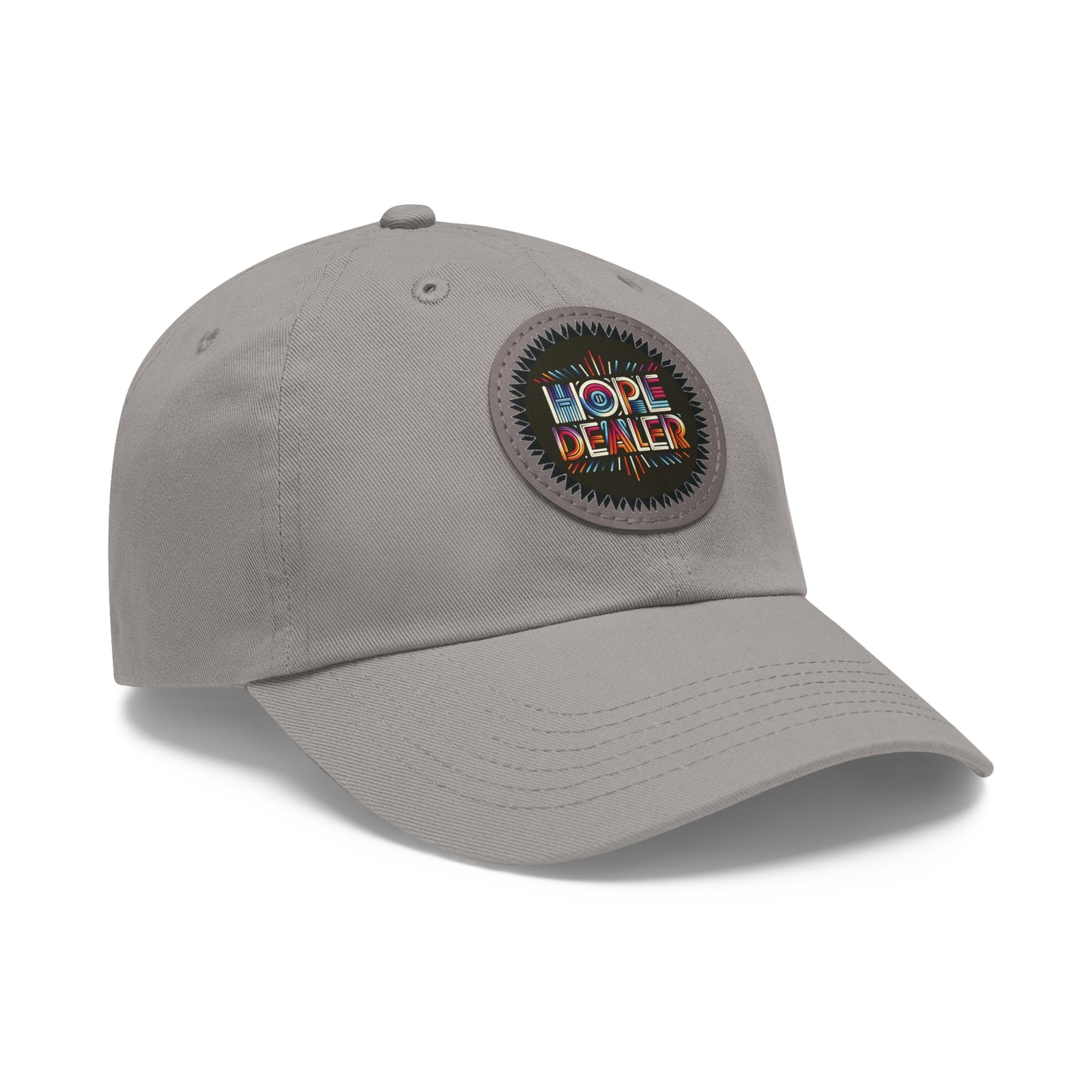 Hope Dealer Baseball Cap  Leather Patch (Round)