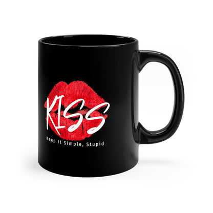 11oz Black Mug