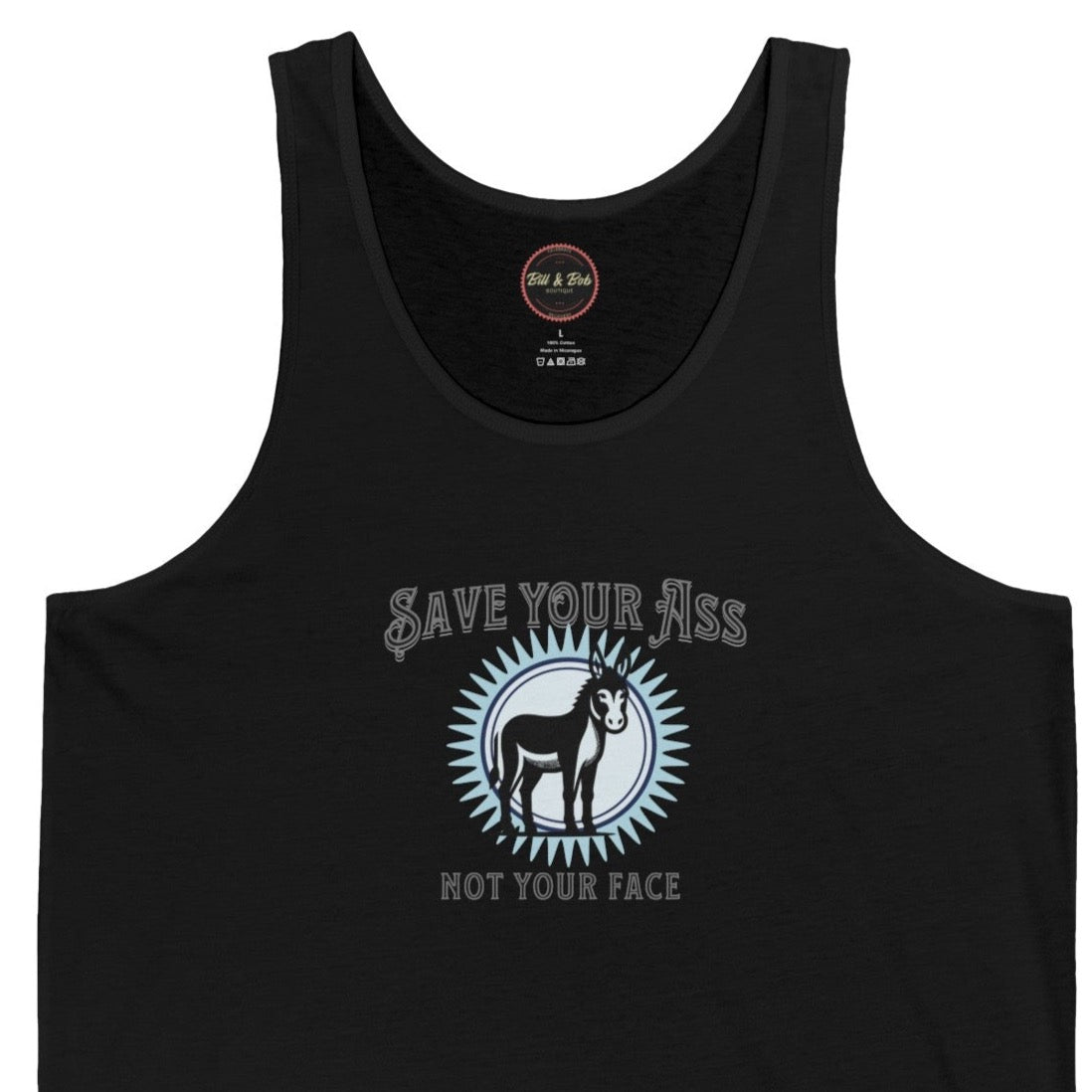 Save Your Ass Unisex Jersey Tank