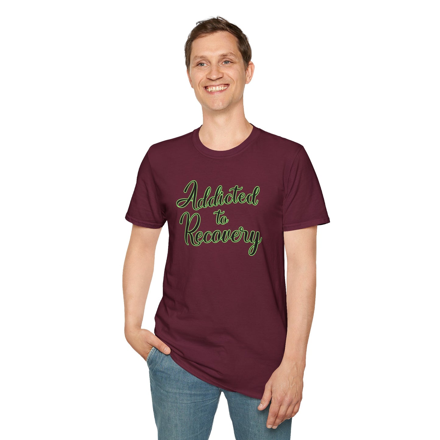 Addicted to Recovery Unisex Softstyle T-Shirt