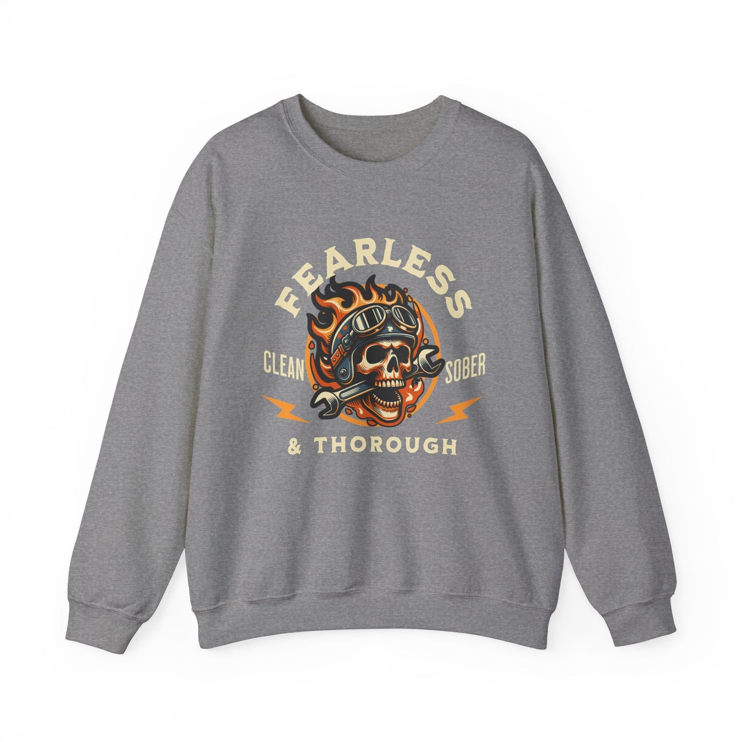 Fearless and Thorough Unisex Heavy Blend™ Crewneck Sweatshirt