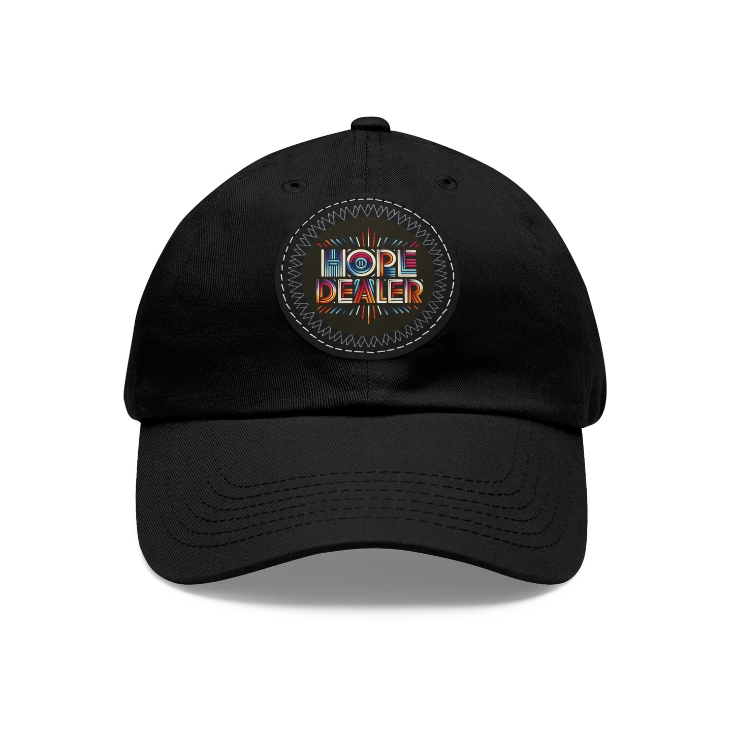 Hope Dealer Baseball Cap  Leather Patch (Round)