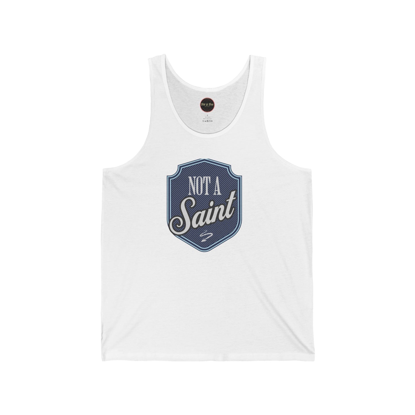 Not a Saint Unisex Jersey Tank