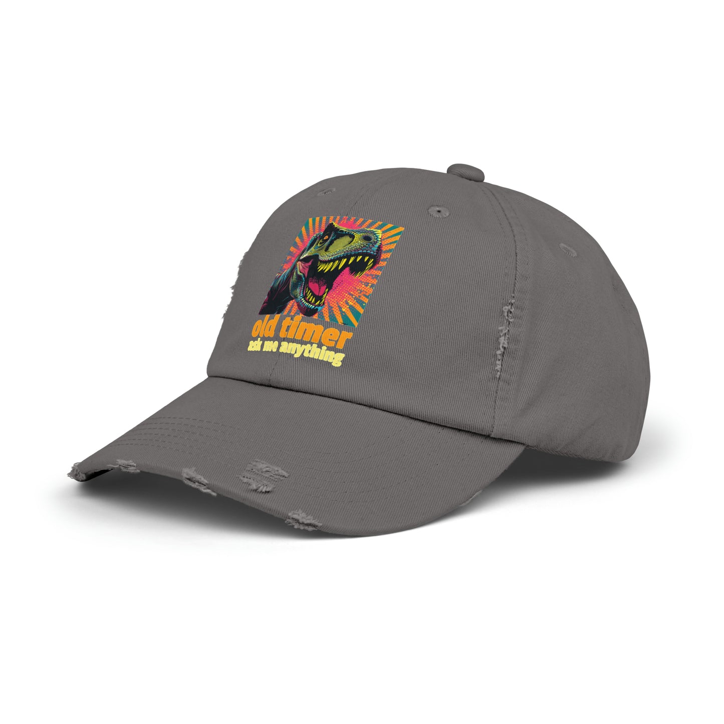 Old Timer Unisex Distressed Cap
