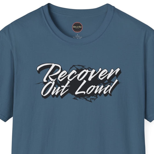Recover Out Loud Unisex Softstyle T-Shirt