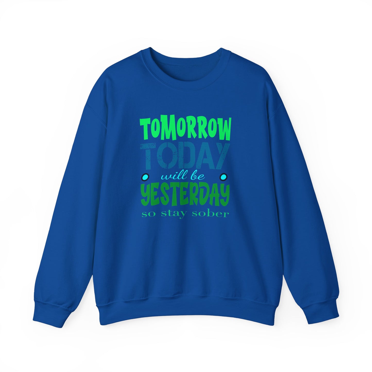 Tomorrow Today Yesterday Unisex Heavy Blend™ Crewneck Sweatshirt