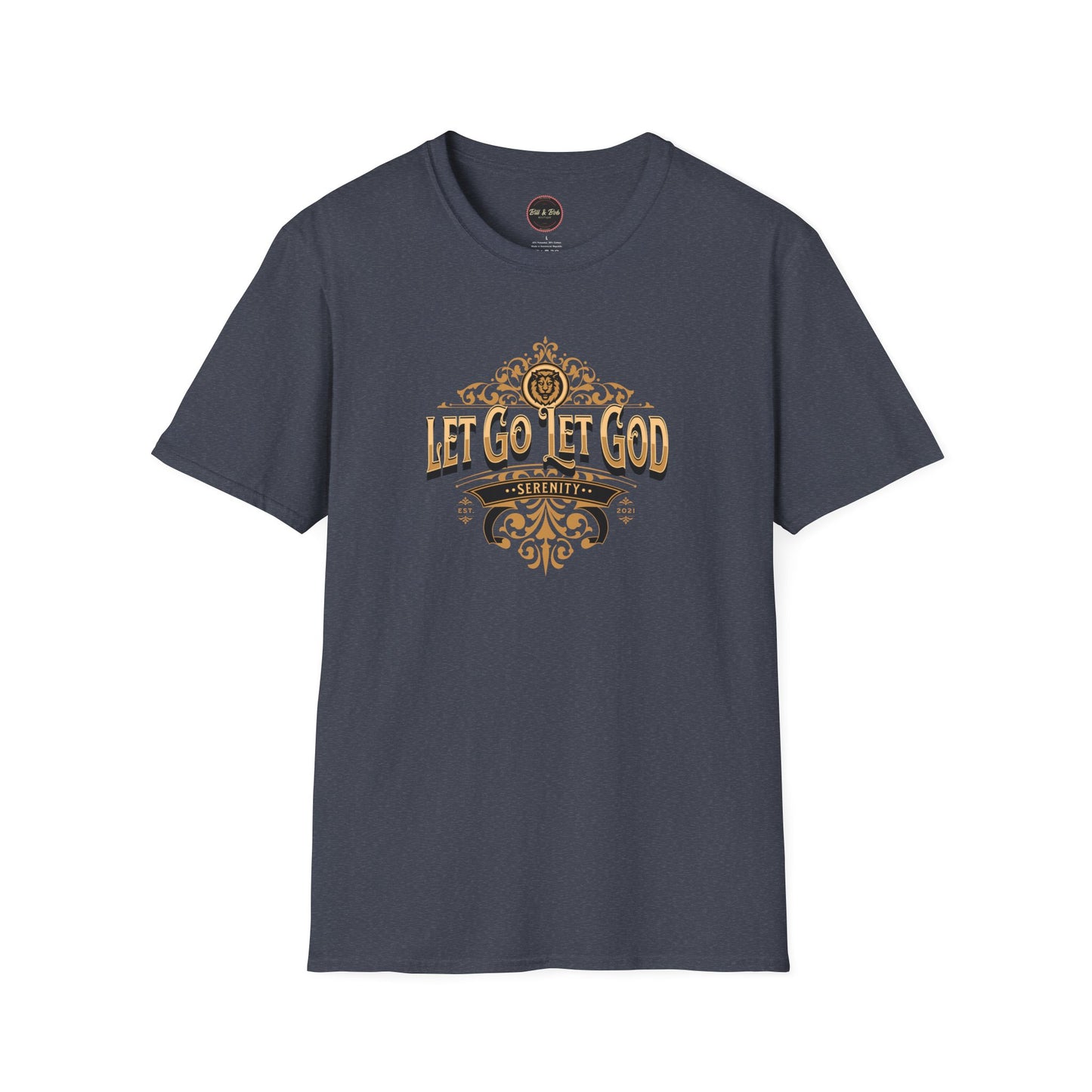 Let Go Let God Unisex Softstyle T-Shirt