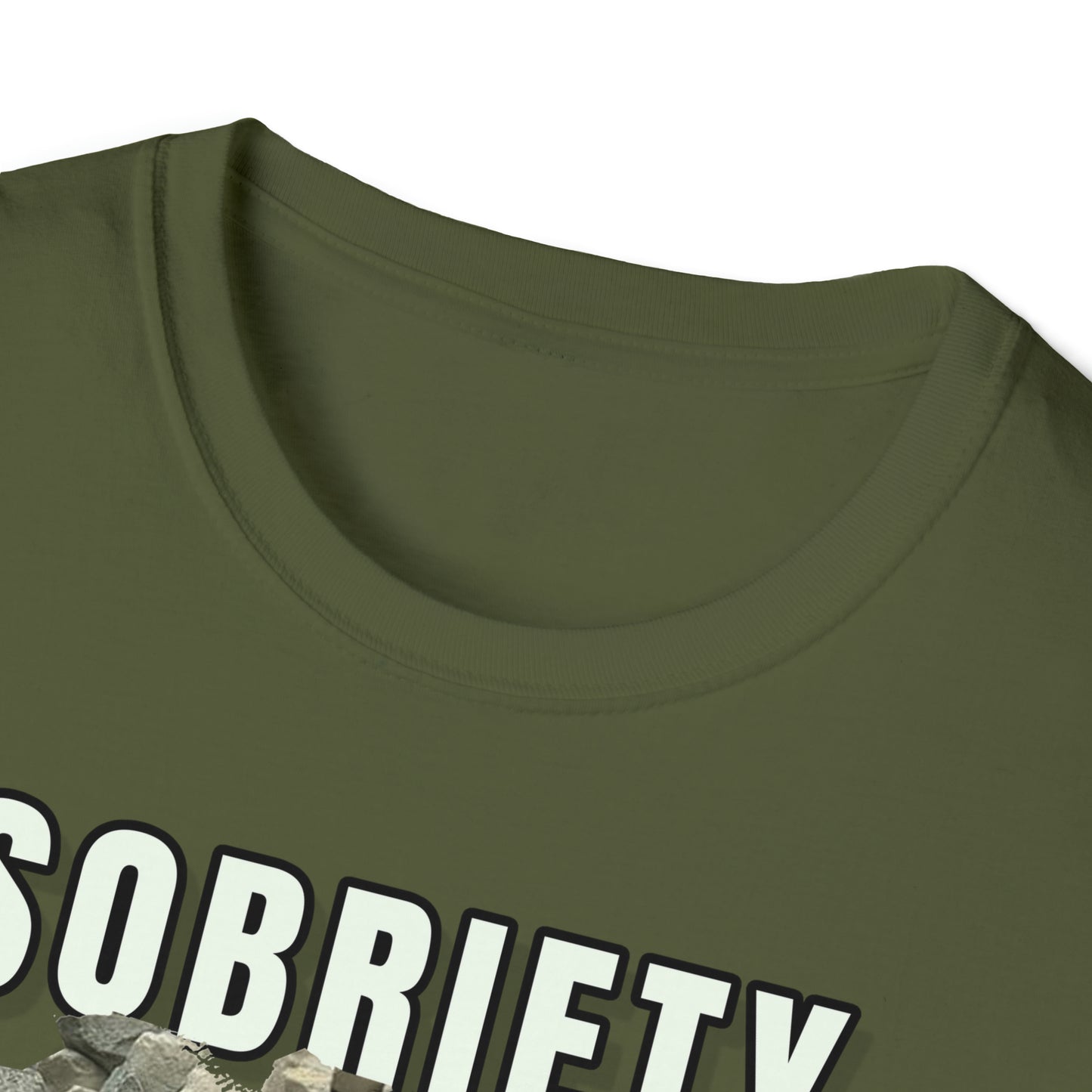 Sobriety Rocks Unisex Softstyle T-Shirt