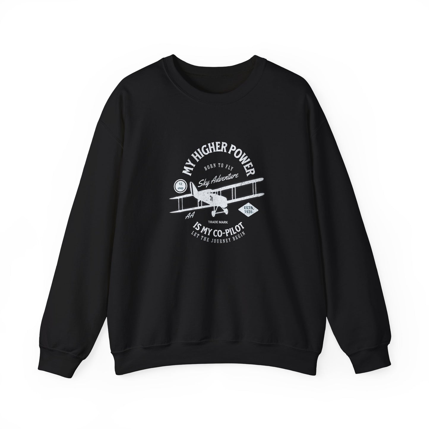 Co-Pilot Unisex Heavy Blend™ Crewneck Sweatshirt