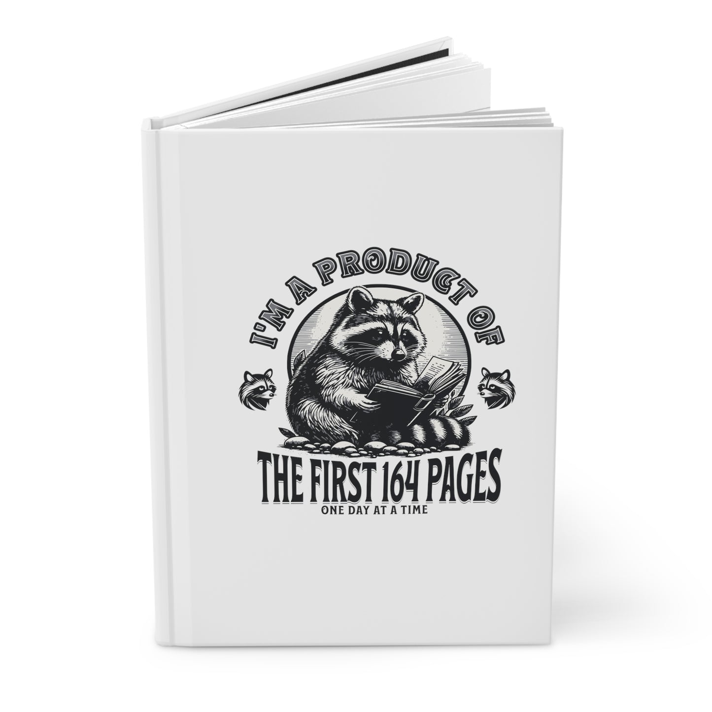 First 164 Pages Hardcover Journal Matte