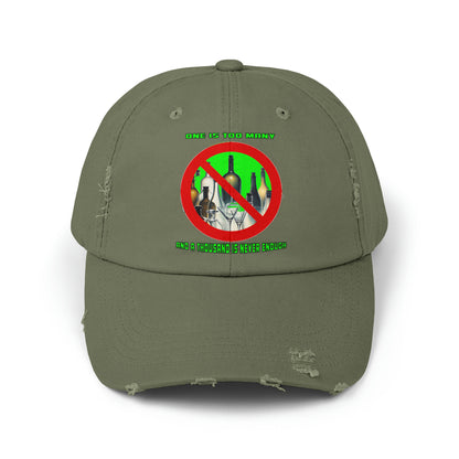One is Too Many Unisex Distressed Cap