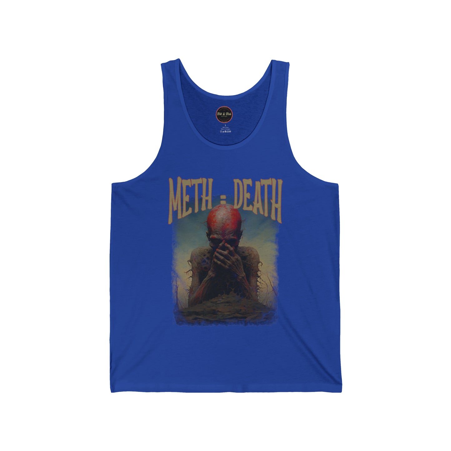 Meth = Death Unisex Jersey Tank