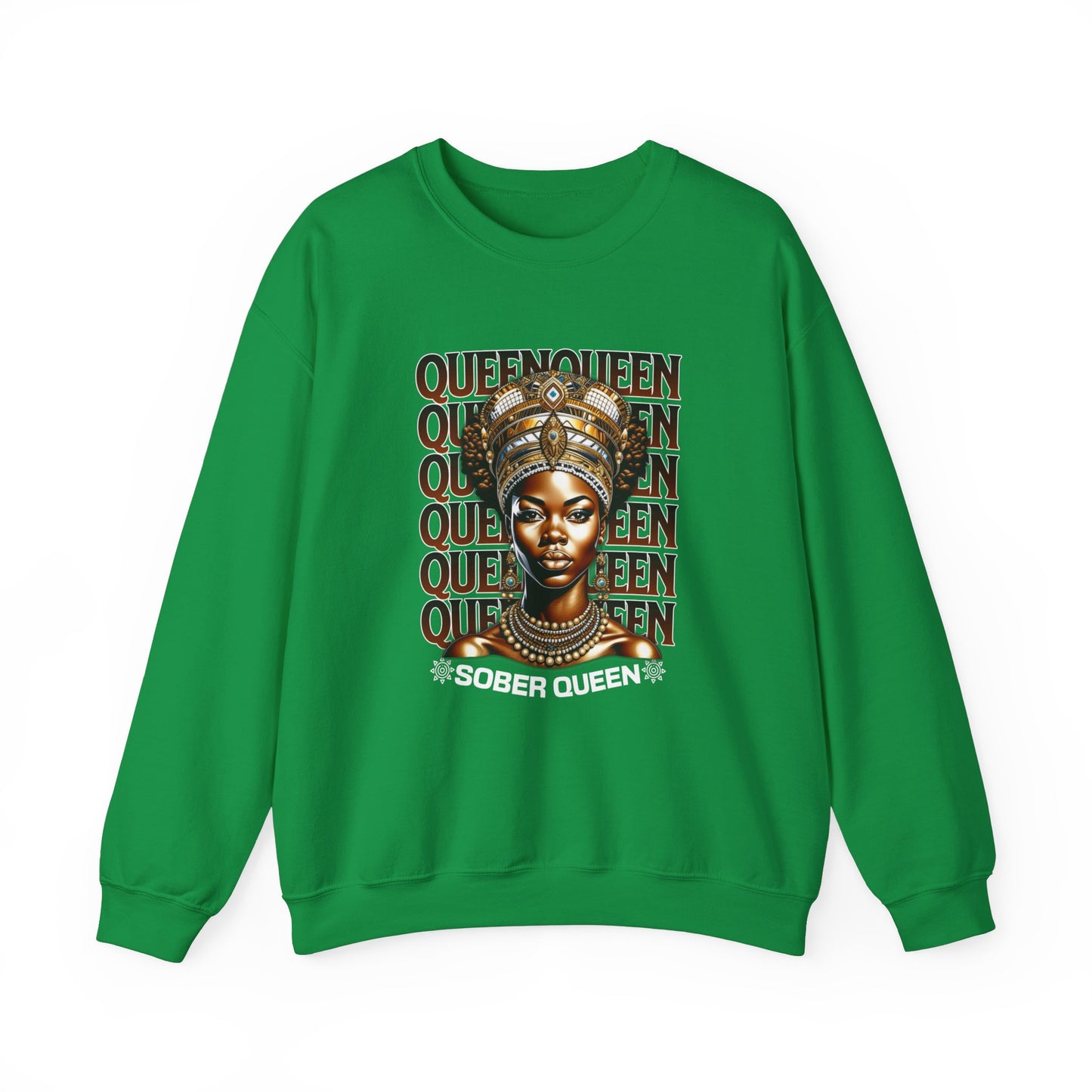 Sober Queen Unisex Heavy Blend™ Crewneck Sweatshirt